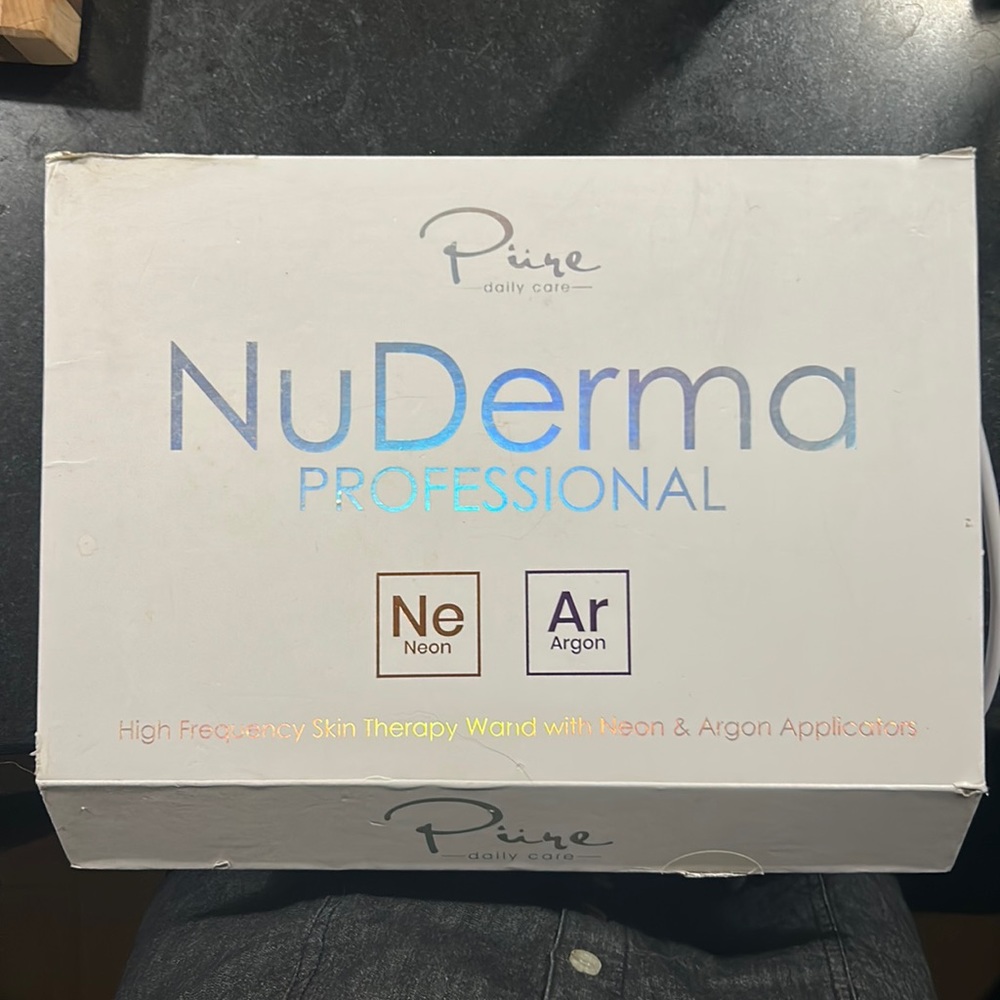 Pure Daily Care NuDerma High Frequency Skin Therapy Wand